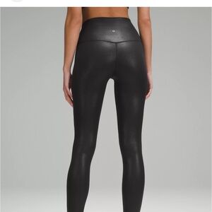 LULULEMON leather leggings